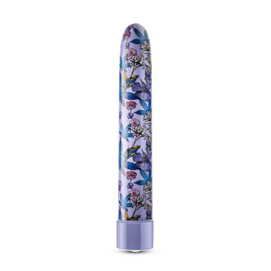 "Limited Addiction - Floradelic - 7 Inch Rechargeable Vibe - Purple BL-14801"