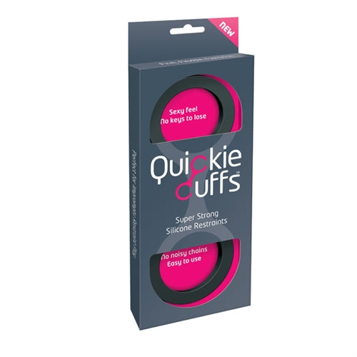 "Quickie Cuffs - Black - Medium CC-USQUCM"