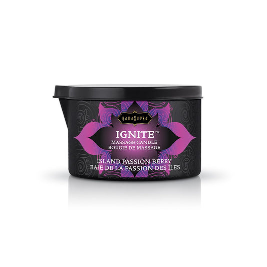 Ignite Massage Candle - Island Passion Berry - 6 Oz. KS10199