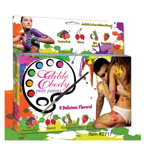 "Edible Body Play Paints Kit HTP2717"