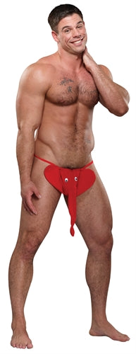 "Squeaker Elephant G-String - One Size - Red MP-PAK708RE1"