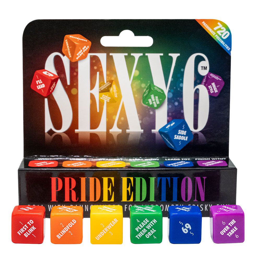 "Sexy 6 Dice - Pride Edition CC-USS6P"