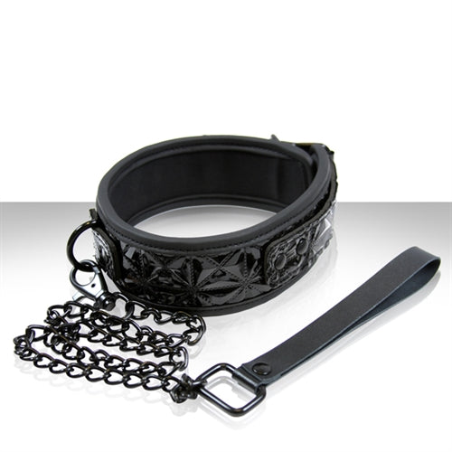 "Sinful Collar - Black NSN1222-13"