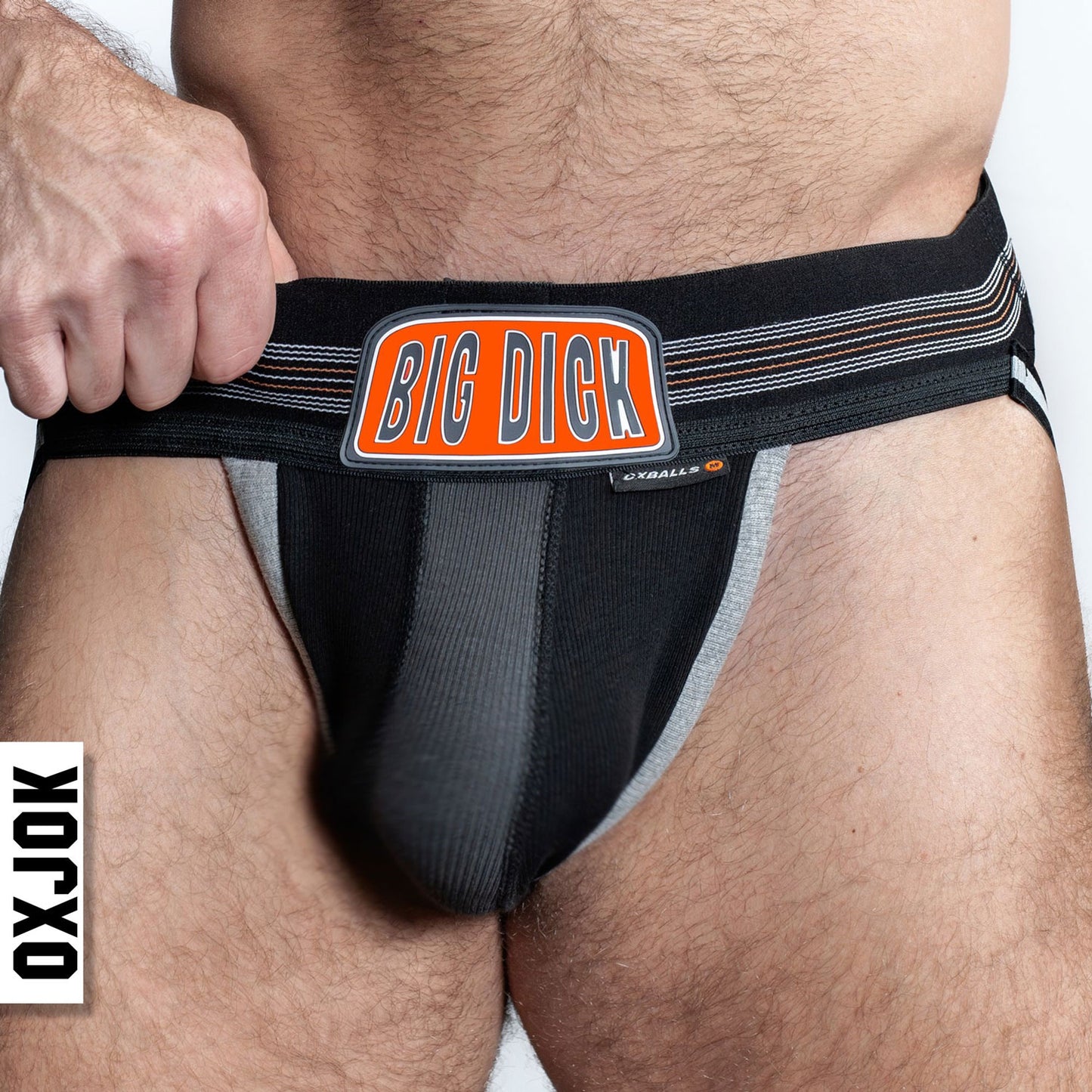 "Bulger the Big Pouch Jock Black Iron Small OX-JOK-1003-BLK-S"