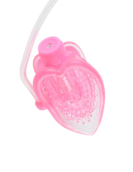 "Fetish Fantasy Series Vibrating Mini Pussy Pump - Pink PD3233-11"