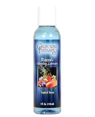 "Razzels Warming Lubricant - Tropical Teeze - 4 Oz. Bottle CF-RTT-04"