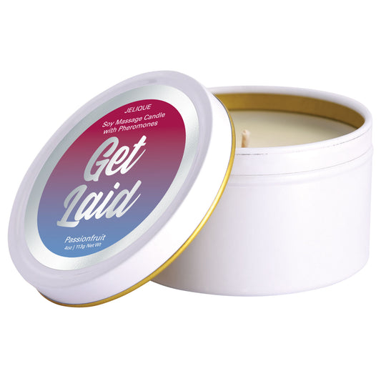 "Mood Candle - Get Laid - Passion Fruit - 4 Oz. Jar JEL4502-04"