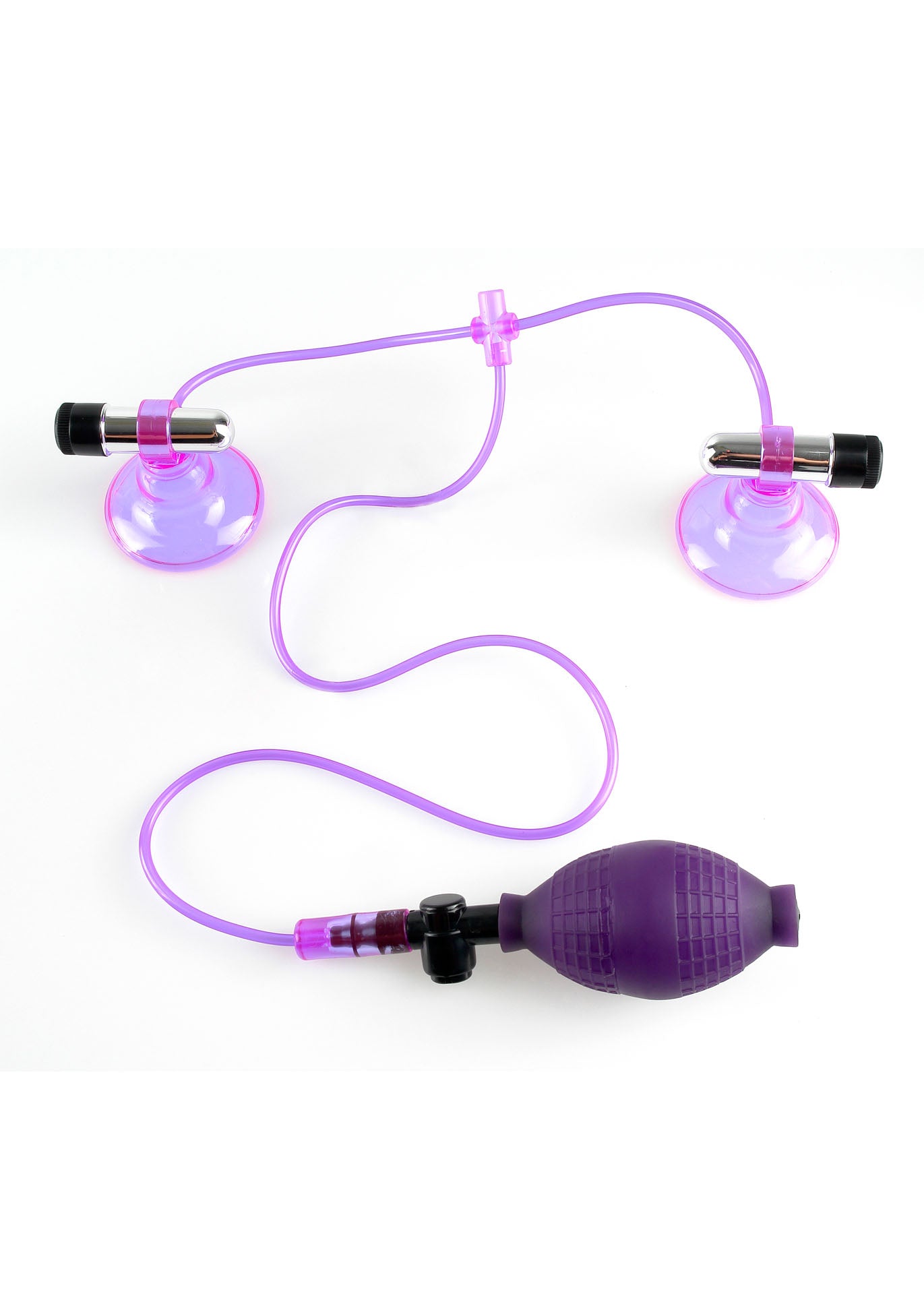 "Fetish Fantasy Series Vibrating Nipple Pumps PD3223-00"