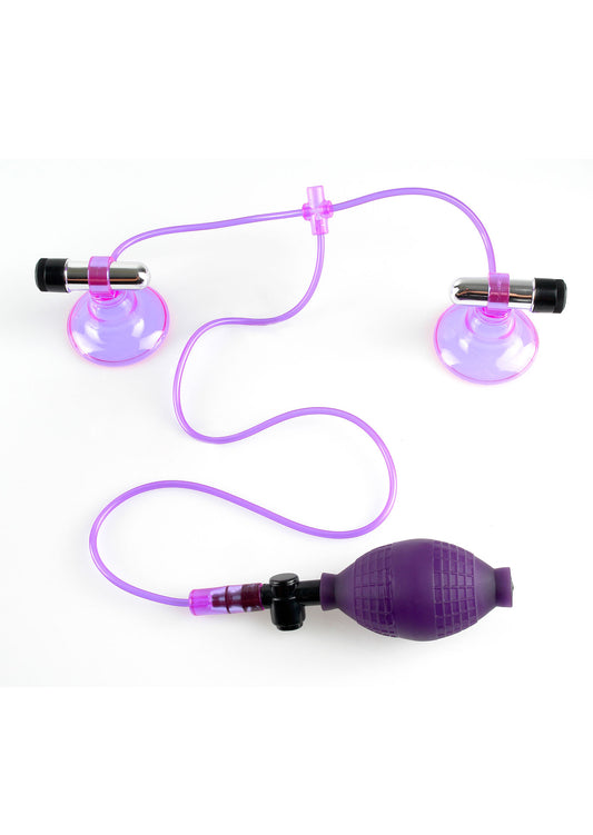 "Fetish Fantasy Series Vibrating Nipple Pumps PD3223-00"