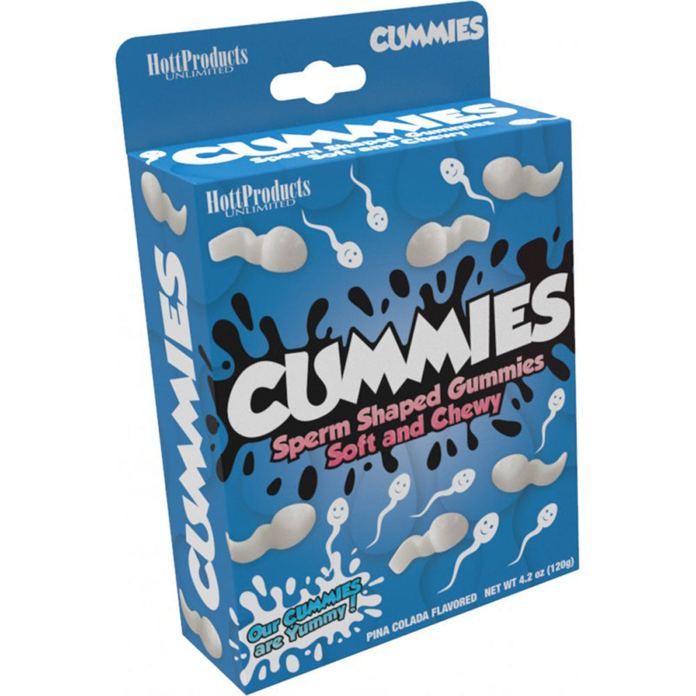 "Sperm Shape Gummies Pina Colada Flavored 4.2oz HTP3318"