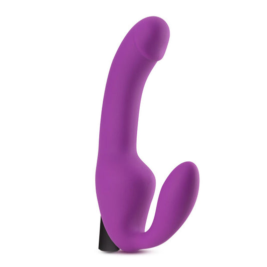 "Temptasia - Cyrus - Strapless Silicone Dildo - Purple BL-81501"