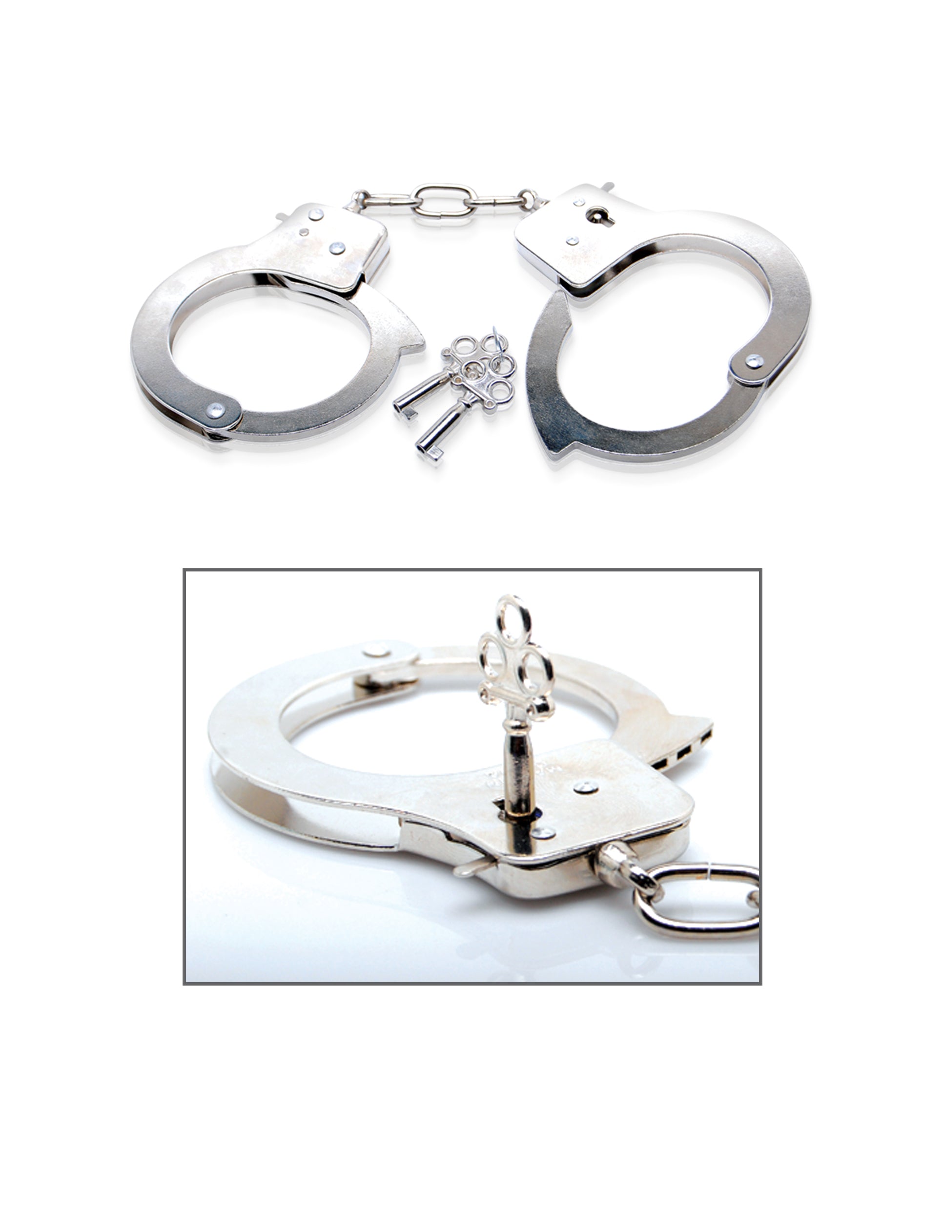 "Fetish Fantasy Series Limited Edition Metal Handcuffs PD4408-00"