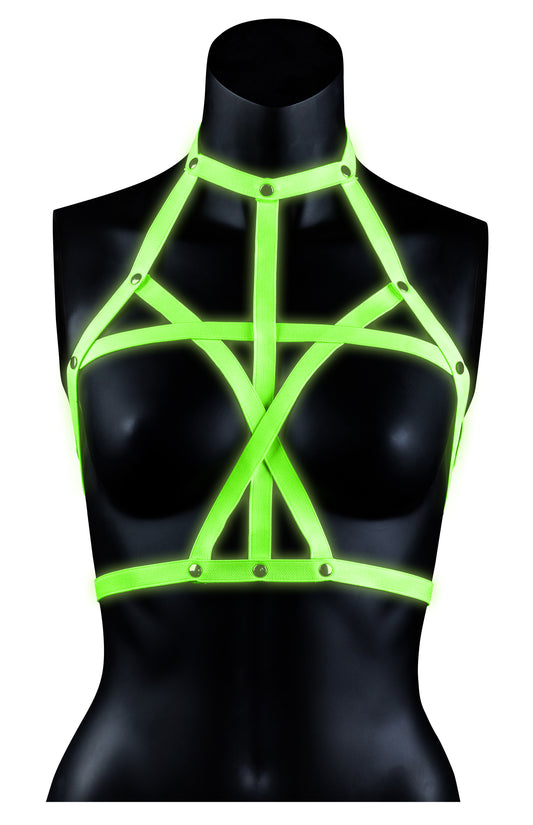 "Bra Harness - Small/medium -Glow in the Dark OU-OU742GLOSM"