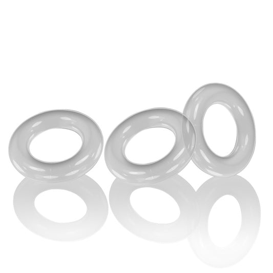 "Willy Rings 3-Pack Cockrings - Clear OX-3047-CLR"