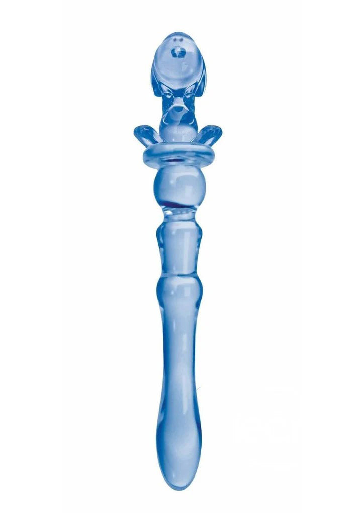 "Glass Menagerie - Puppy Dildo - Blue IC1105"