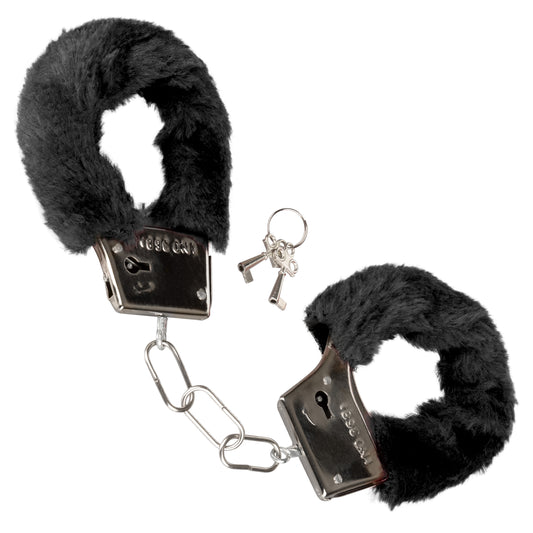 "Playful Furry Cuffs - Black SE2651303"