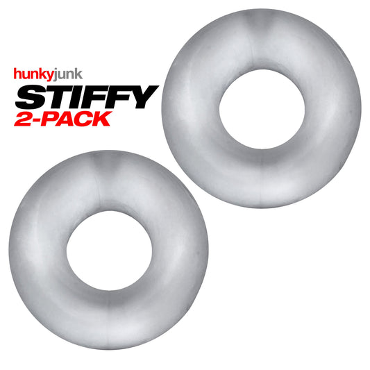 "Stiffy 2-Pack Bulge-Rings - Clear Ice OX-HUJ126-CLIC"