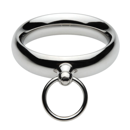 "Lead Me Stainless Steel Cock Ring- 1.75 MS-AE472-SM"