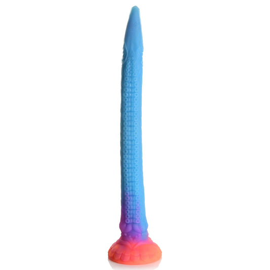 "Makara Glow-in-the-Dark Silicone Snake Dildo CC-AH149"