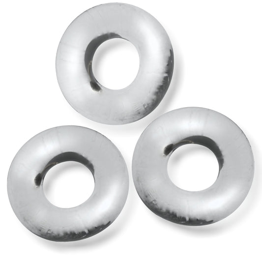 "Fat Willy 3-Pack Jumbo C-Rings - Clear OX-3065-CLR"