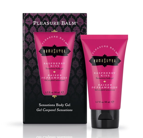 "Pleasure Balm Sensations Body Gel - Raspberry Kiss - 1.7 Fl. Oz. KS0071"