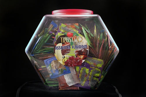 "Trustex Assorted Flavors - 288 Piece Fishbowl AL-1050D"