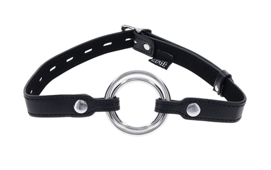 "Edge Interchangeable Ring Gag - Black SS98049"