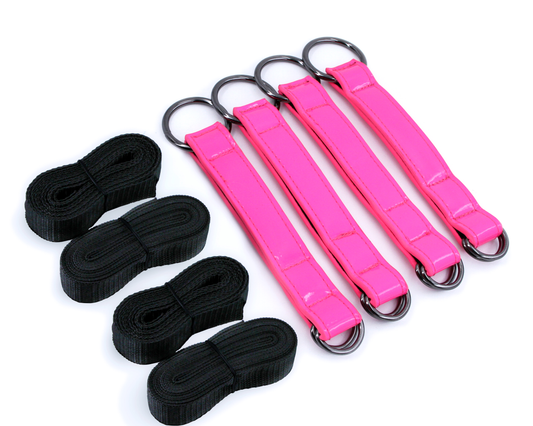 "Electra Play Things - Tie Down Straps - Pink NSN-1310-74"