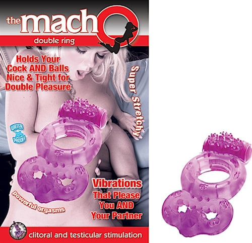 "The Macho Double Ring Purple NW2145-2"