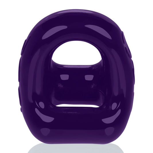 "360 2- Way Cockring and Ballsling - Eggplant OX-3013-EGP"