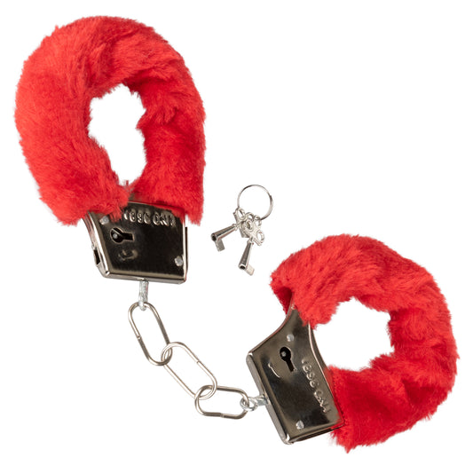 "Playful Furry Cuffs - Red SE2651253"