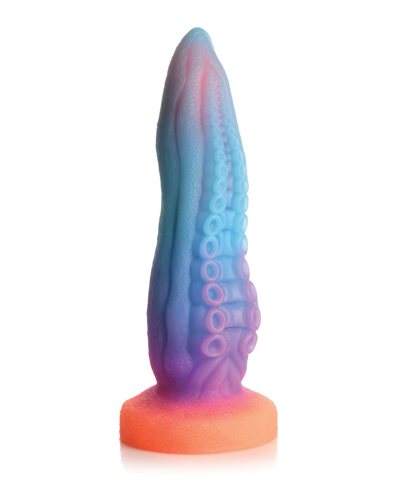 "Tenta-Cock Glow-in-the-Dark Silicone Dildo CC-AH289"