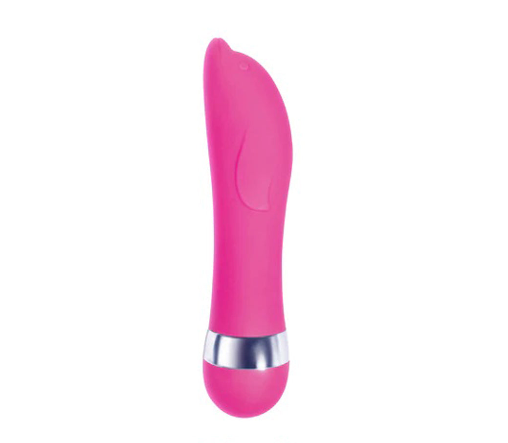 "Pinkies Silicoat Mini-Vibe Dolphy - Pink IC2620"