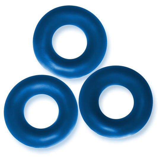 "Fat Willy 3-Pack Jumbo C-Rings - Space Blue OX-3065-SPC"