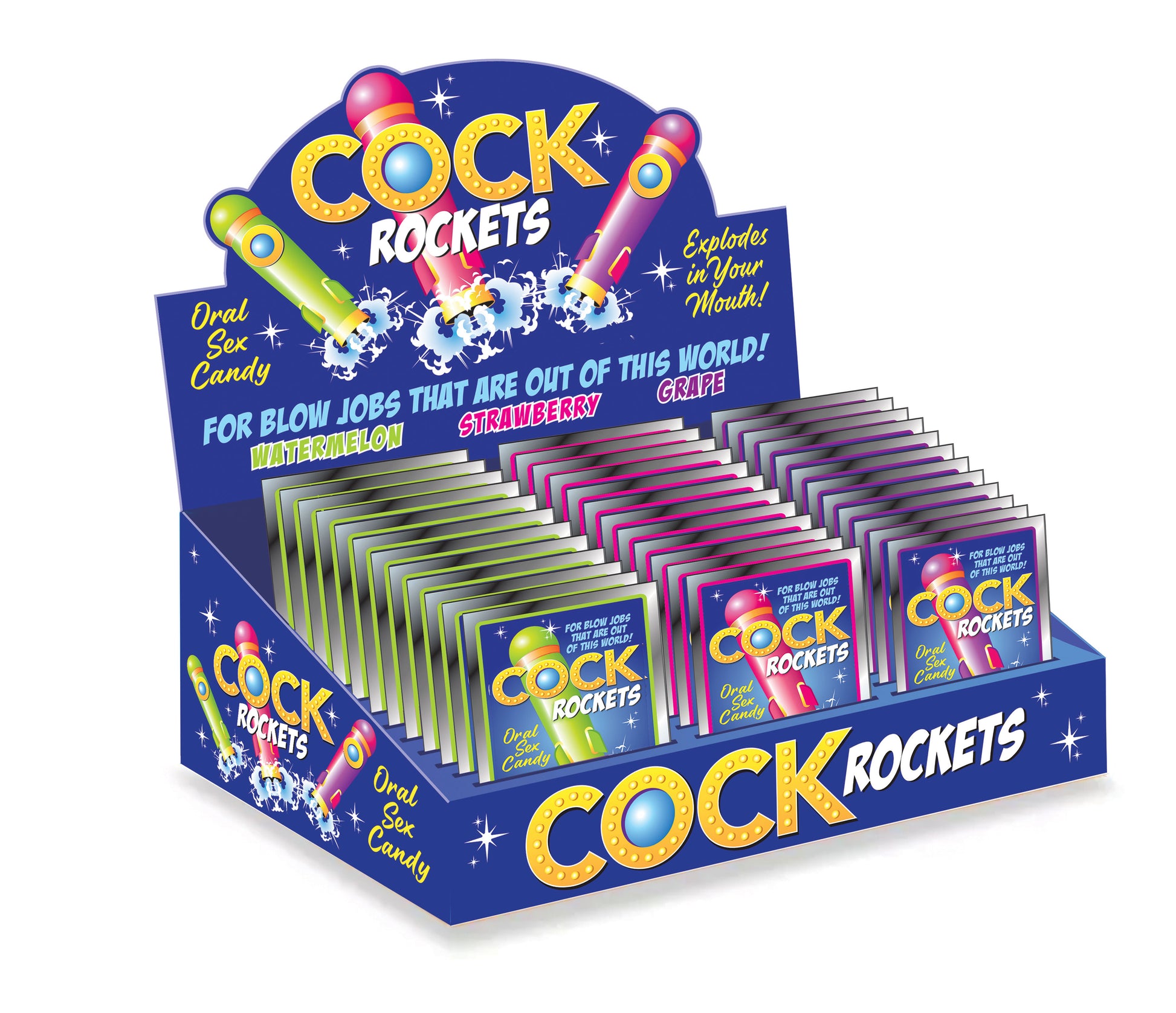 "Cock Rockets Display of 36 LG-CP1087"