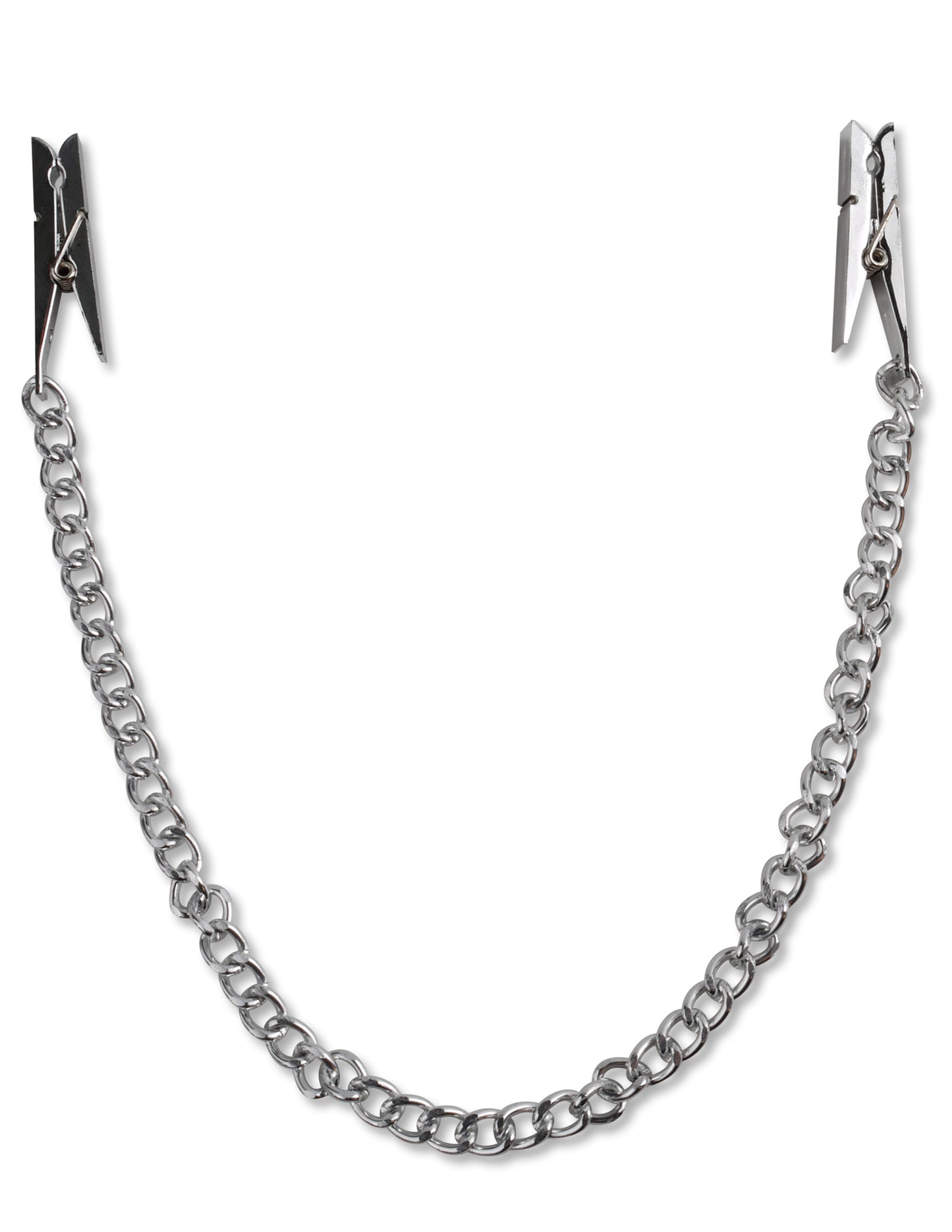 "Fetish Fantasy Series Nipple Chain Clips - Silver PD3607-26"