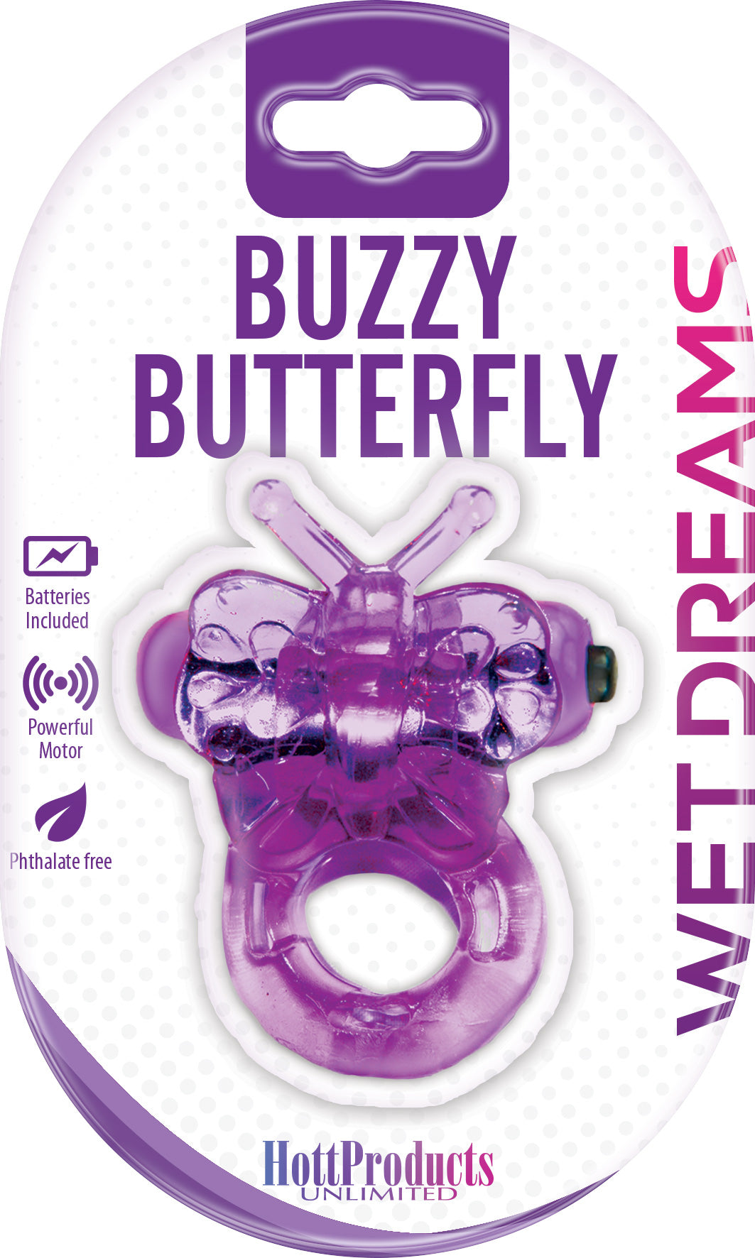 "Purrfect Pet Buzzy Butterfly - Purple HTP2135"