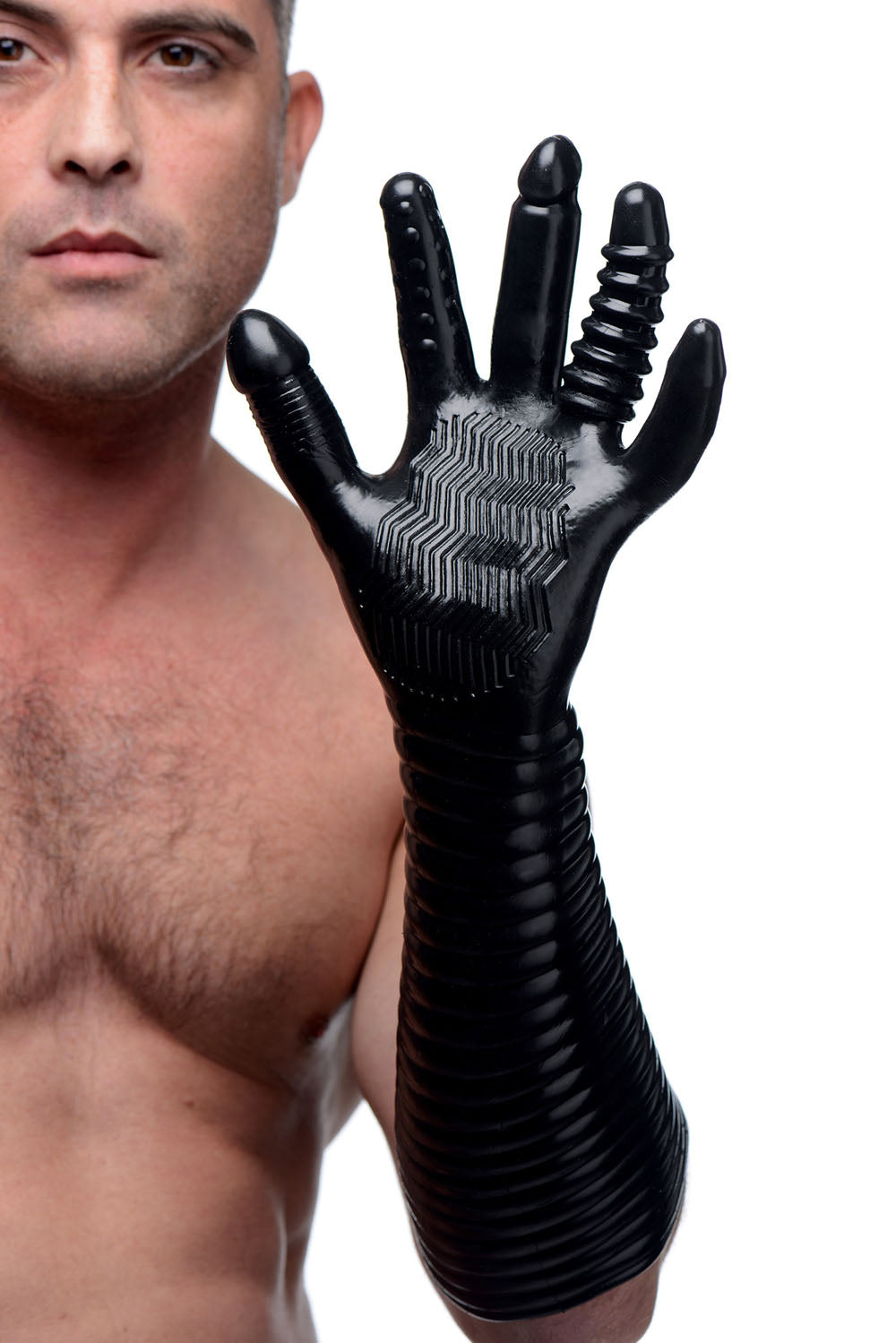 "Pleasure Fister Textured Fisting Glove MS-AF897"