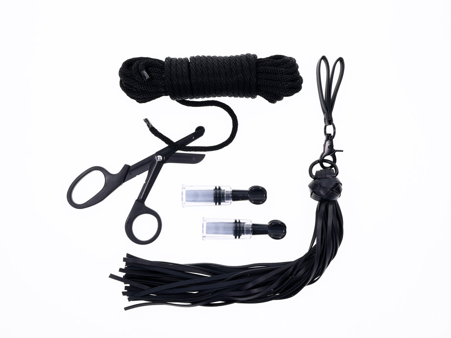 "Tied and Twisted Bondage Kit - Black SS32406"