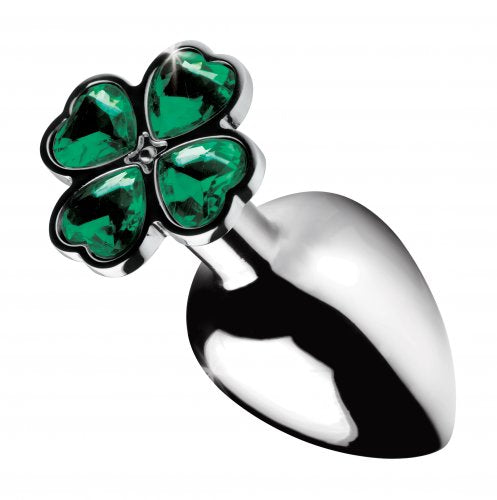 "Lucky Clover Gem Anal Plug - Large BTYS-AG185-LRG"