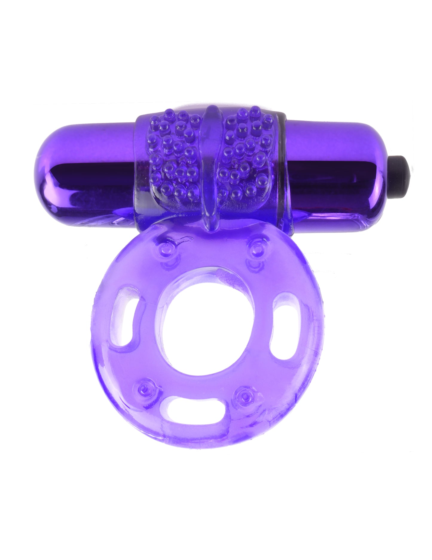 "Fantasy C-Ringz Vibrating Super Ring Purple PD5860-12"