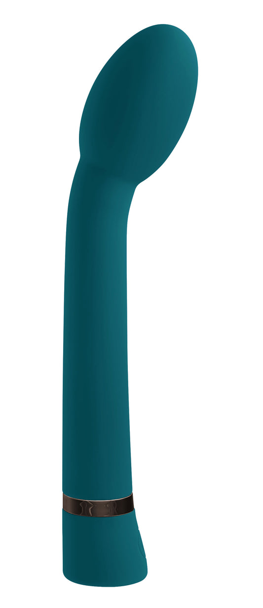 "Playboy Pleasure - on the Spot - G-Spot Vibrator - Deep Teal PB-RS-2376-2"