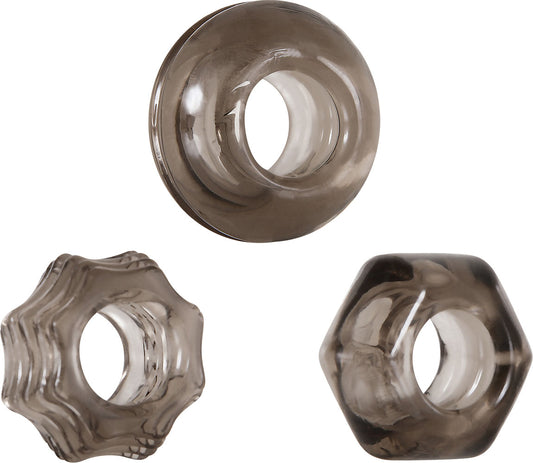 "Triple Thick Cockrings ZE-CR-3237-2"