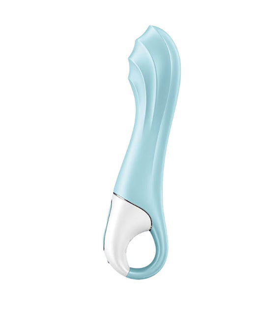 "Satisfyer Air Pump Vibrator 5 Plus Inflatable G-Spot Vibrator - Blue SAT-J2018-252"