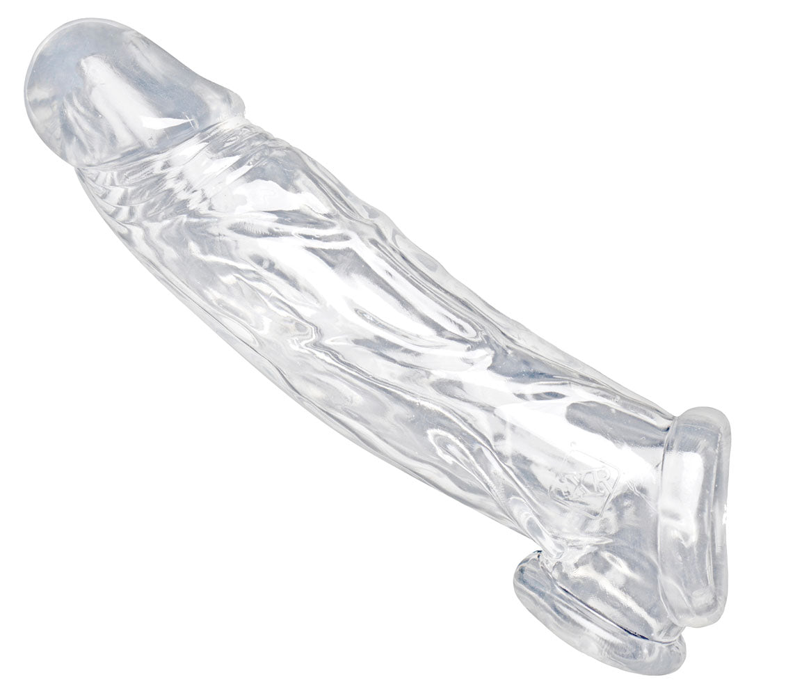 "Realistic Clear Penis Enhancer and Ball Stretcher SM-AF697"