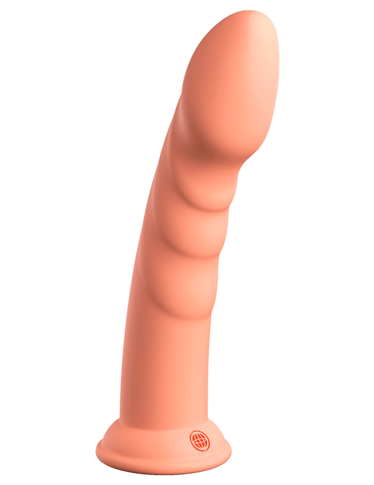 "Dillio Platinum - Super Eight 8 Inch Dildo - Peach PD5388-43"